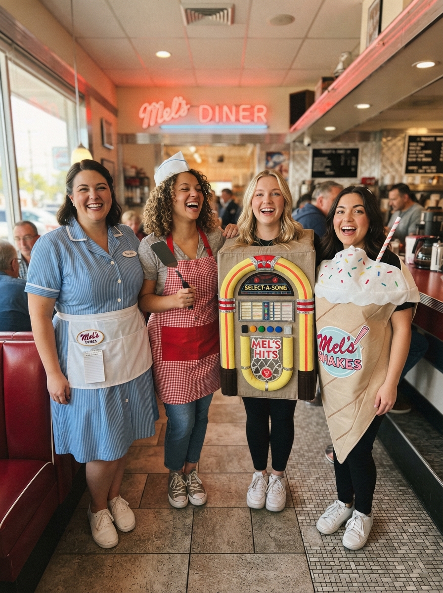 Plus-size_women_wearing_diner_looks.