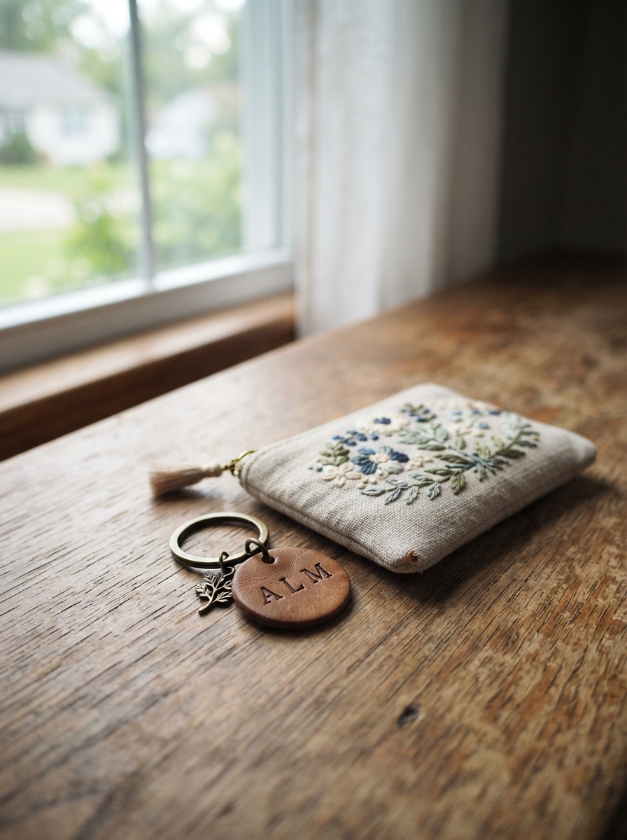 Small_items_on_wooden_surface.