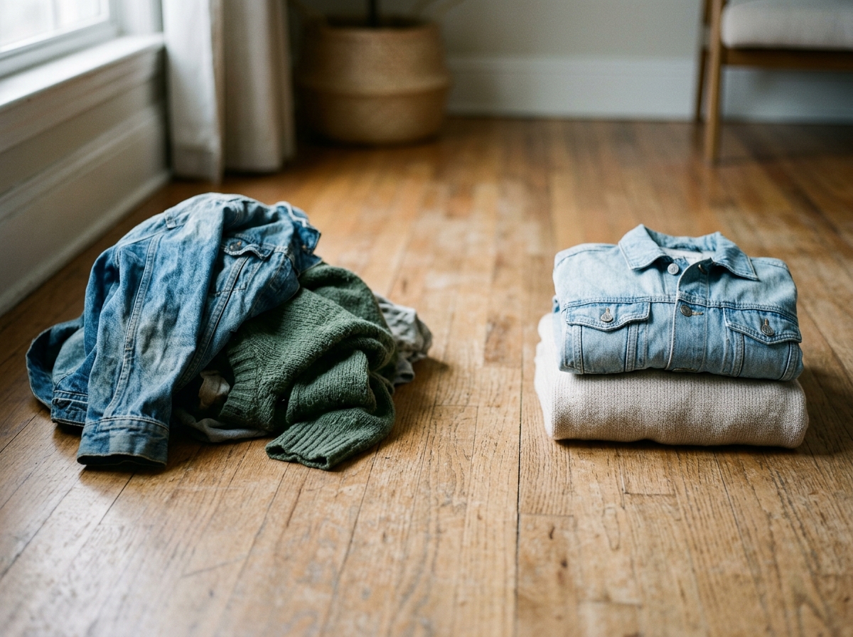 Two_piles_of_clothing_