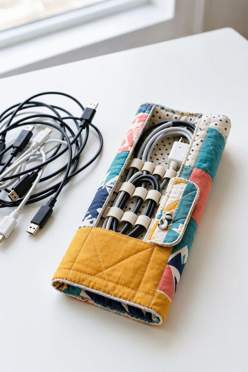 Fabric-Cable-and-Charger-Organiser.