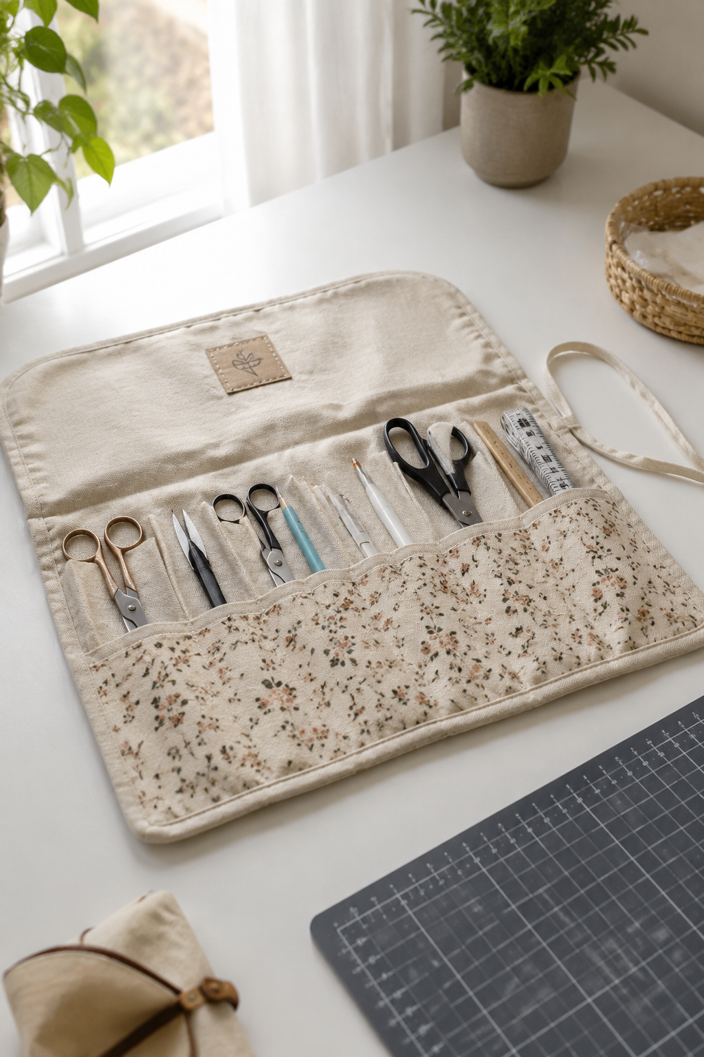 Fabric-Tool-and-Equipment-Roll-useful-crafts-to-make-and-sell