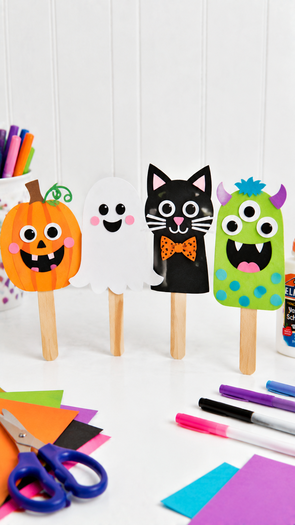 Halloween-Character-Paper-Puppets