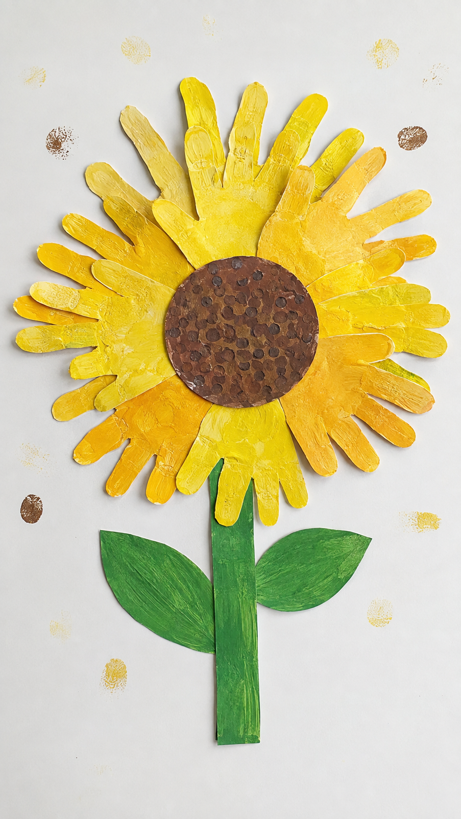 Handprint-sunflower-preschool-craft