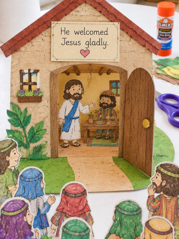 He-welcomes-Jesus-in-his-home.