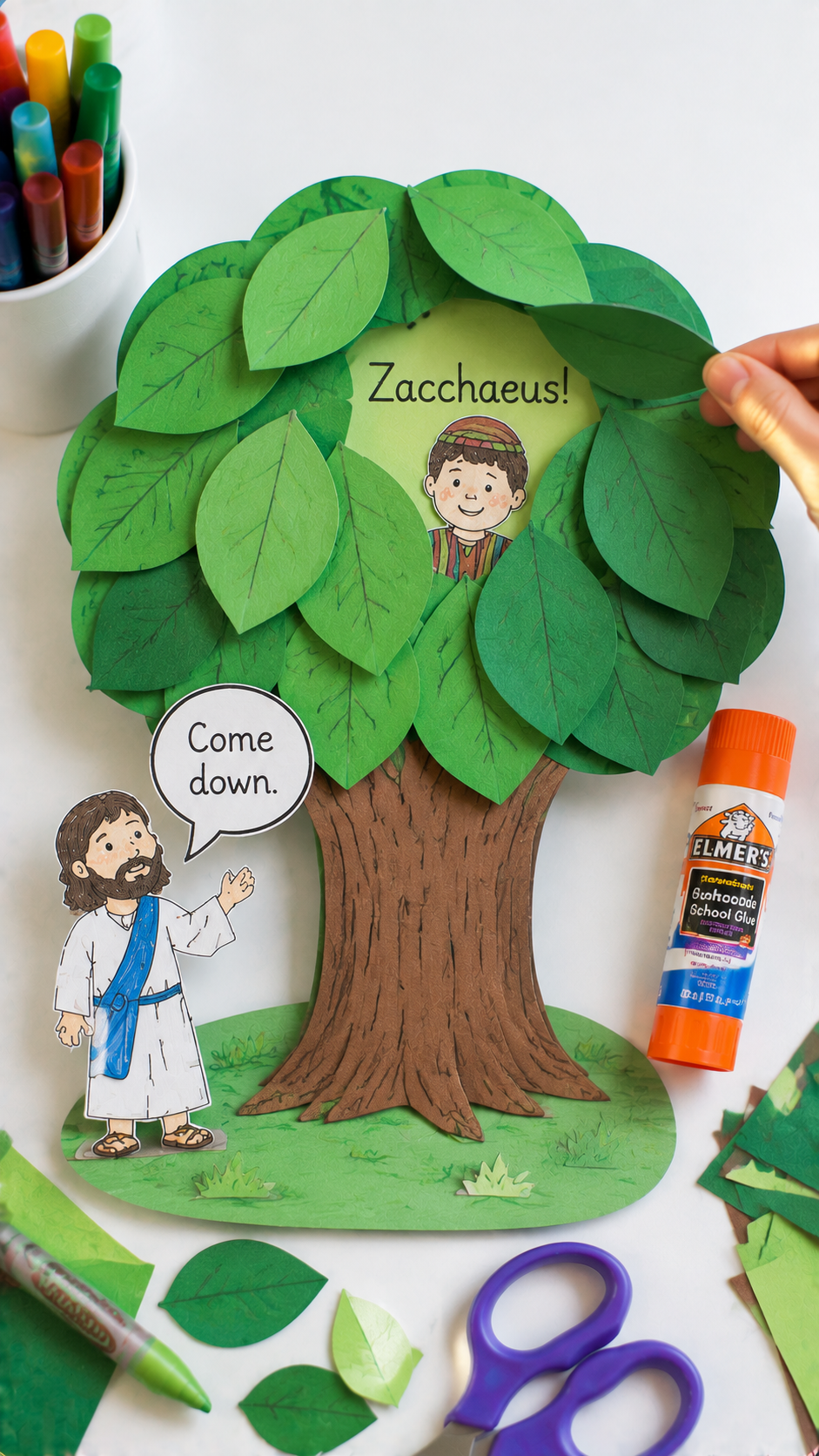 Jesus-Saw-Him-Name-Reveal-Craft