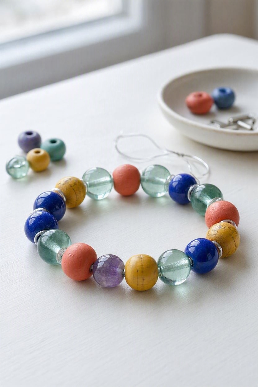 Large-Bead-Elastic-Jewelry-crafts-for-seniors-in-bed-or-wheelchairs.