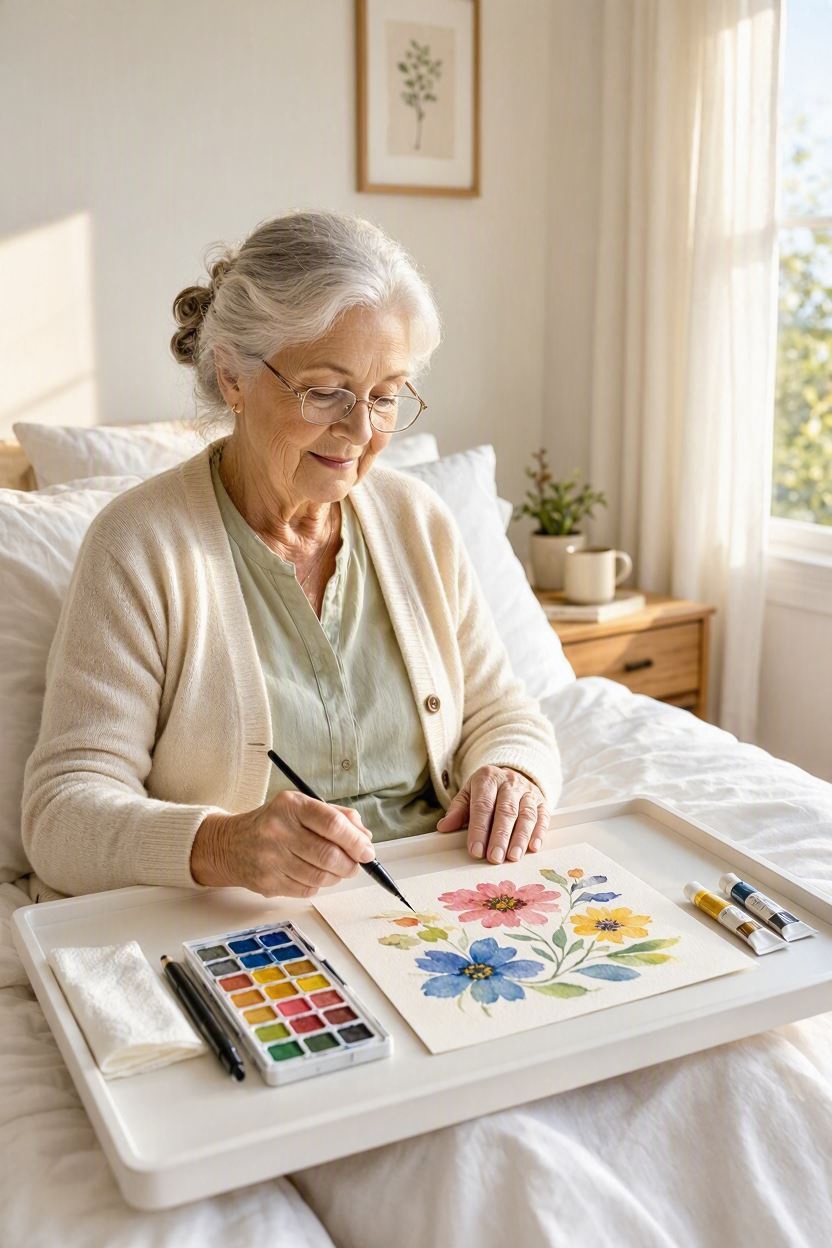 Watercolour-Painting-With-Water-Brush