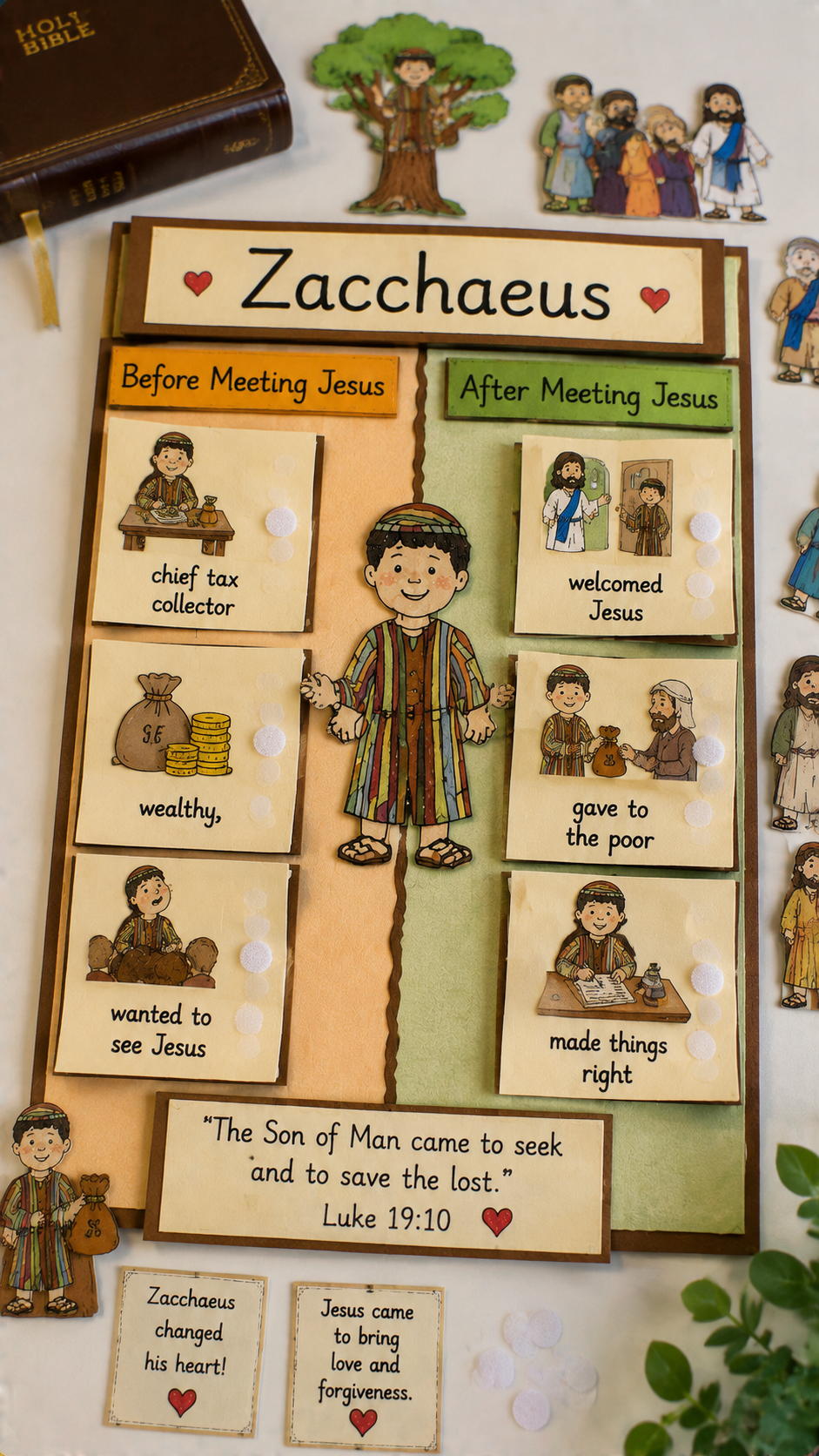 Zacchaeus-Bible-Storyboard-Craft