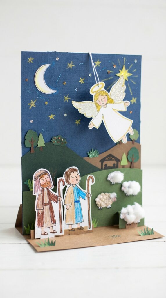 Angels-Appear-to-the-Shepherds-child-craft