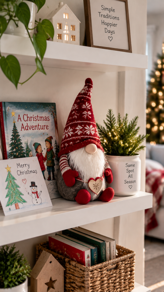 Cozy-Christmas-Gnome-Shelf-Display.