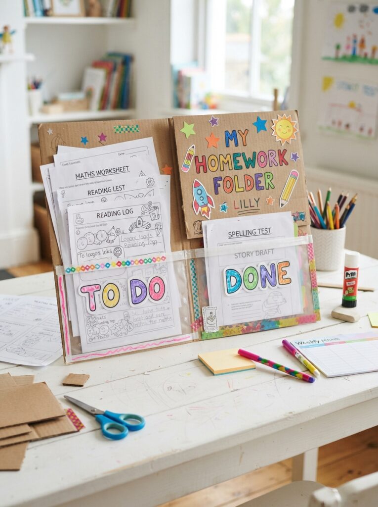  DIY-Homework-Folder-With-TO-DO-DONE-System