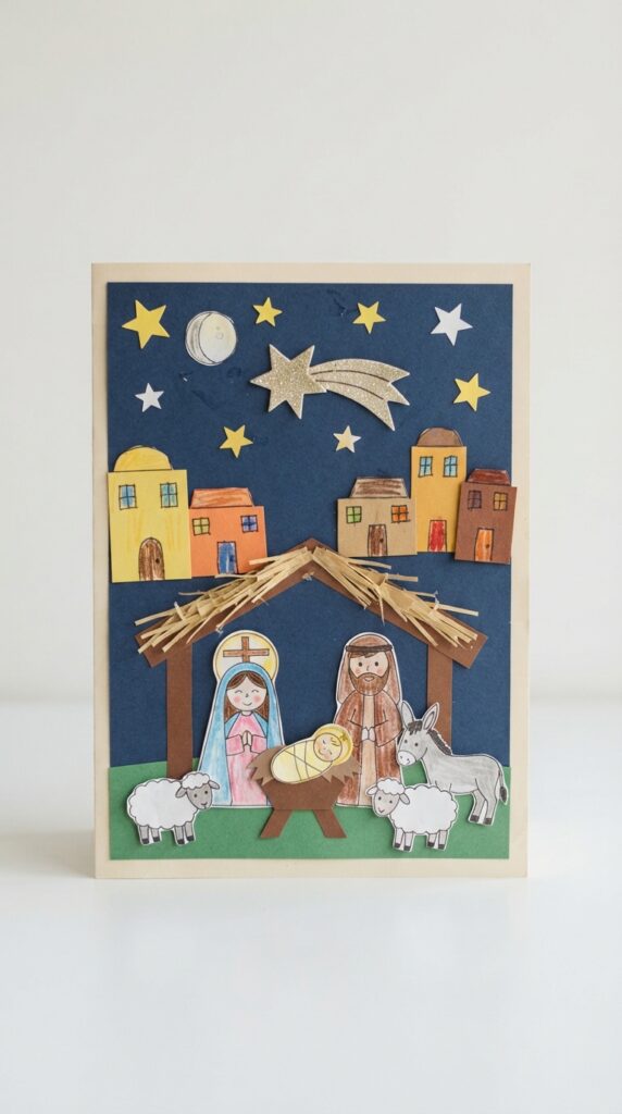 Handmade_Nativity_craft_scene