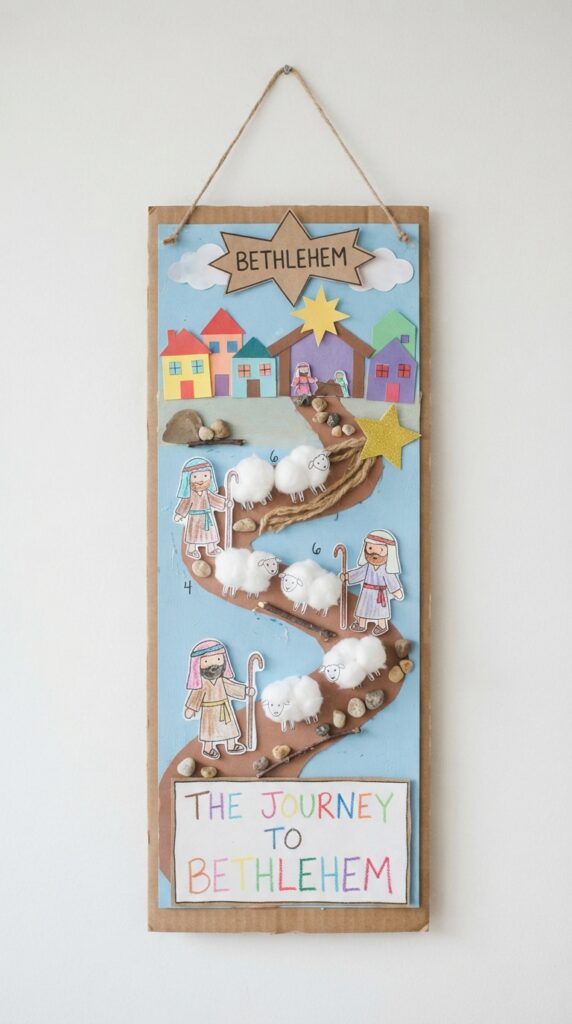 Paper_shepherds_following_Bethlem-Nativity-crafts-for-kids