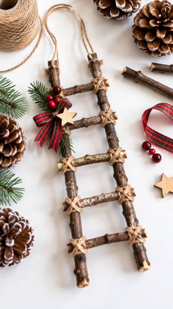 Rustic-Twig-Ladder-Christmas-Ornament