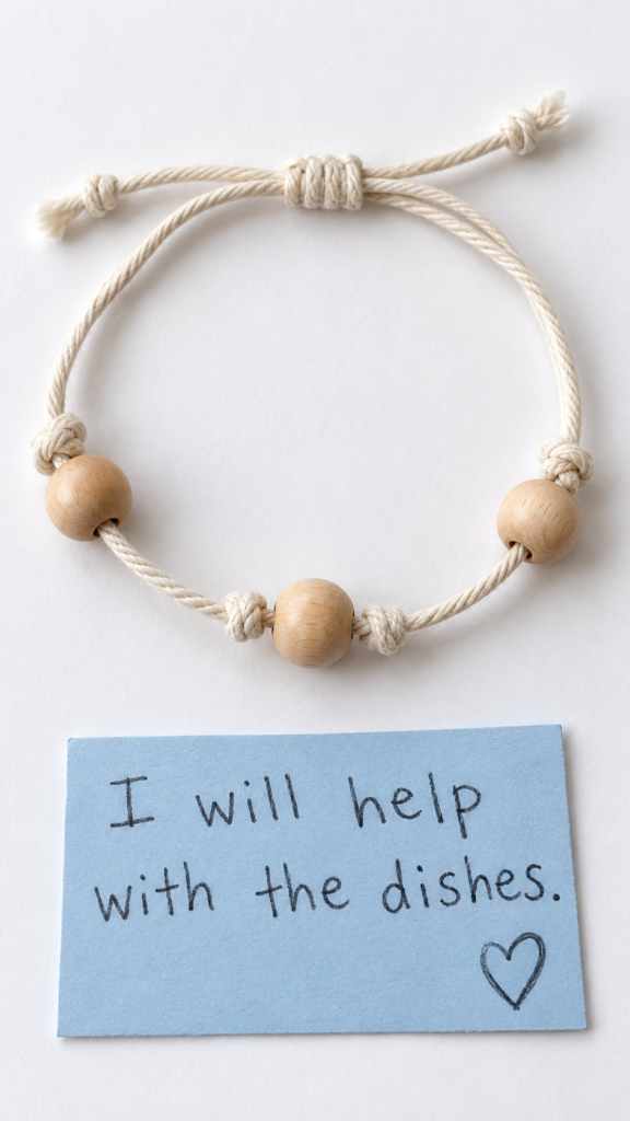 Three-bead-promise-bracelet-with-childs-note.